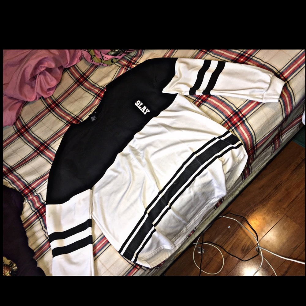 A “SLAY” shirt